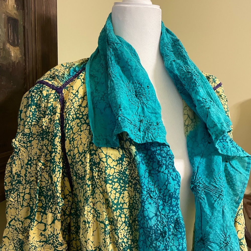 Mieko Multicolor Patterned Cardigan - image 2